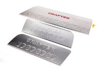 Volkswagen Crafter 2006-2016 LED Door Sill Plates Red photo 1