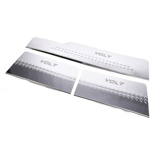 Carmos V1 Stainless Steel Inner Door Sill Protectors (3 pcs) photo 1