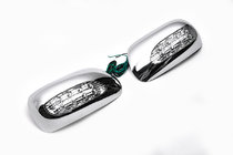 Toyota Corolla 2002-2007 Mirror Covers with LED (2002-2005, 2 pcs, plastic) photo 2