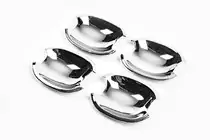 Peugeot 307 2001-2008 Chrome Handle Cup Covers (4 pcs, plastic) photo 3