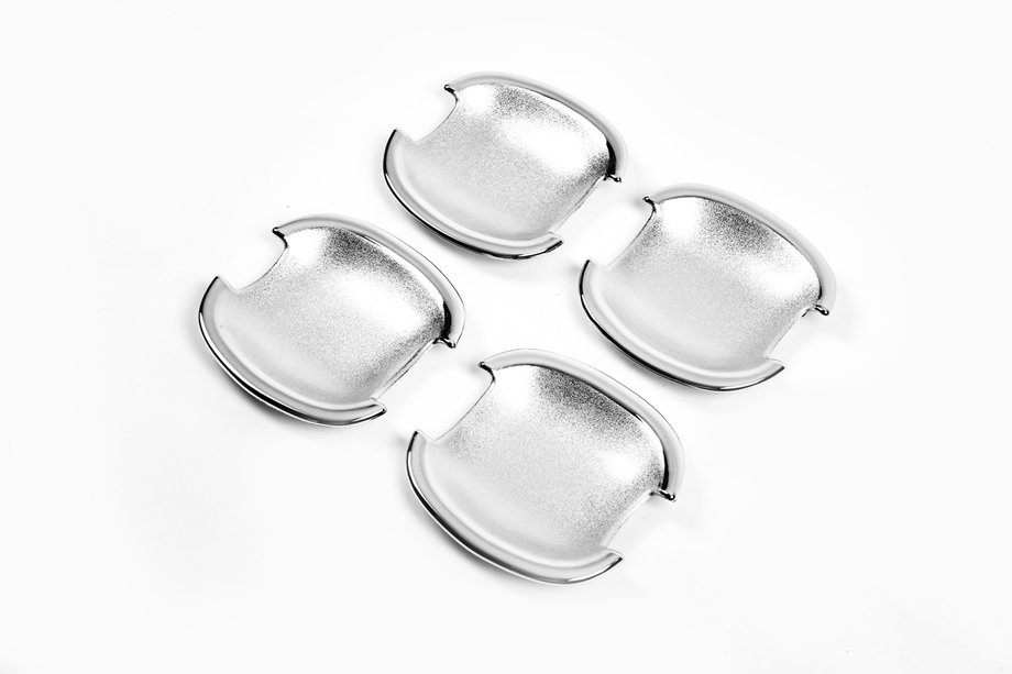 Hyundai Accent 2006-2010 Chrome Handle Inserts (4 pcs, Plastic) Image