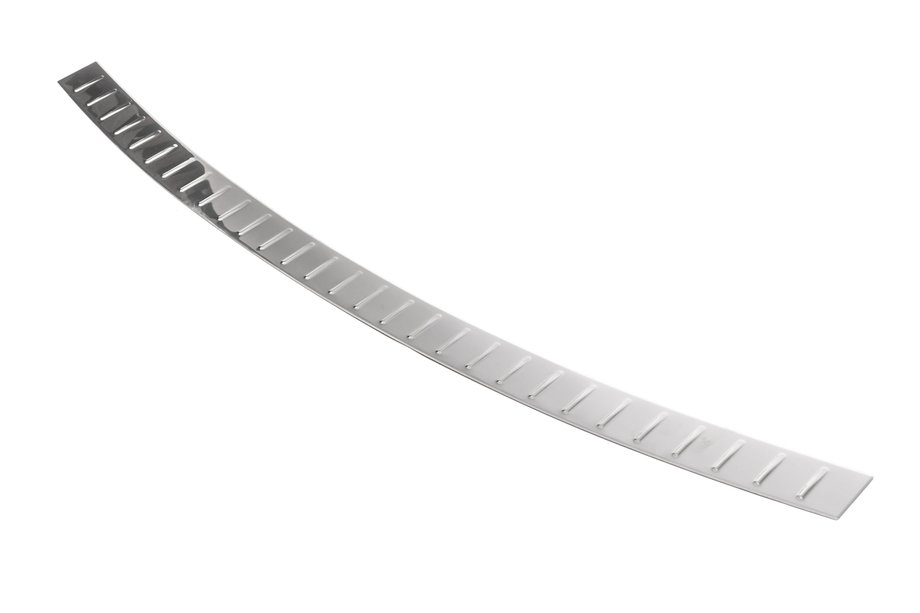 Audi A6 C5 1997-2001 Rear Bumper Protector Stainless Steel (AVANT) Matte Image
