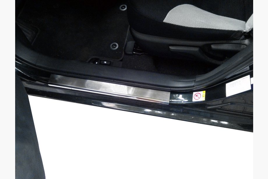 Toyota Corolla 2013-2019 VIP Stainless Steel Door Sill Protectors (4 pcs) Image