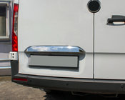 Mercedes Sprinter W907/W910 2018- Chrome trim above license plate (stainless steel) photo 1