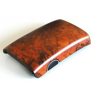 Armrest box cover (wood)