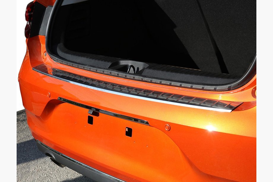 Renault Clio V 2019- Rear bumper protector stainless steel Image