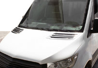 Mercedes Sprinter W907/W910 2018- Air Intake Covers Carmos (2 pcs, Stainless Steel) photo 1