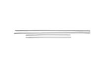 Volkswagen Polo 2017- Door Mouldings Stainless Steel (4 pcs) photo 2