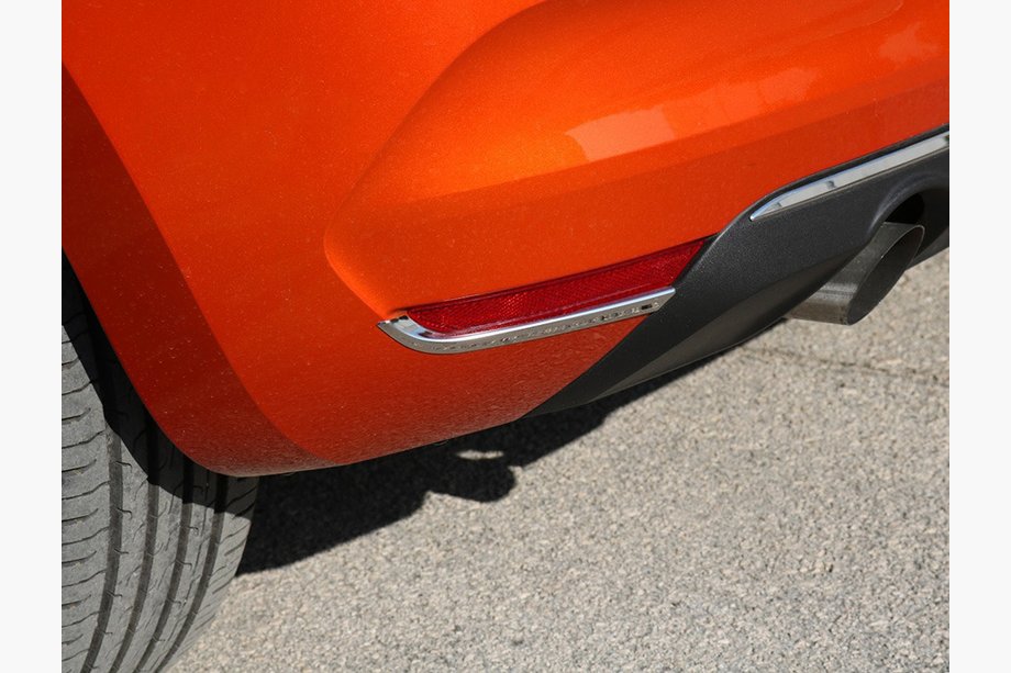 Renault Clio V 2019- Rear reflector trim (2 pcs, stainless steel) OmsaLine - Italian Stainless Steel Image