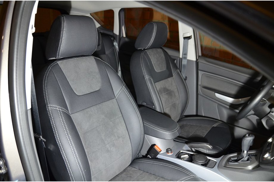 Ford Kuga 2008-2013 Car Seat Covers SoyuzAuto Leather Style Image