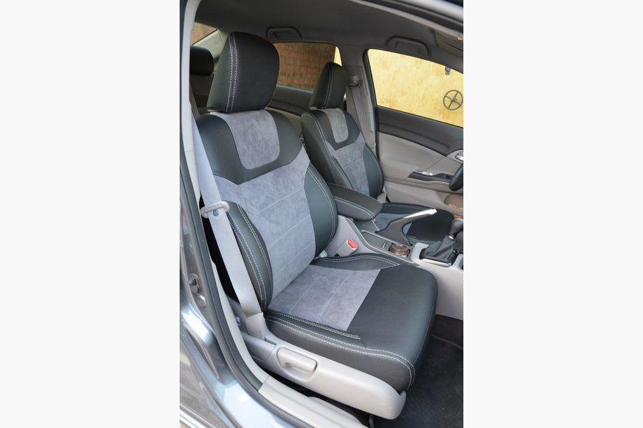 Honda Civic Sedan IX 2011-2016 Car Seat Covers SoyuzAuto Leather-Style Photo 3