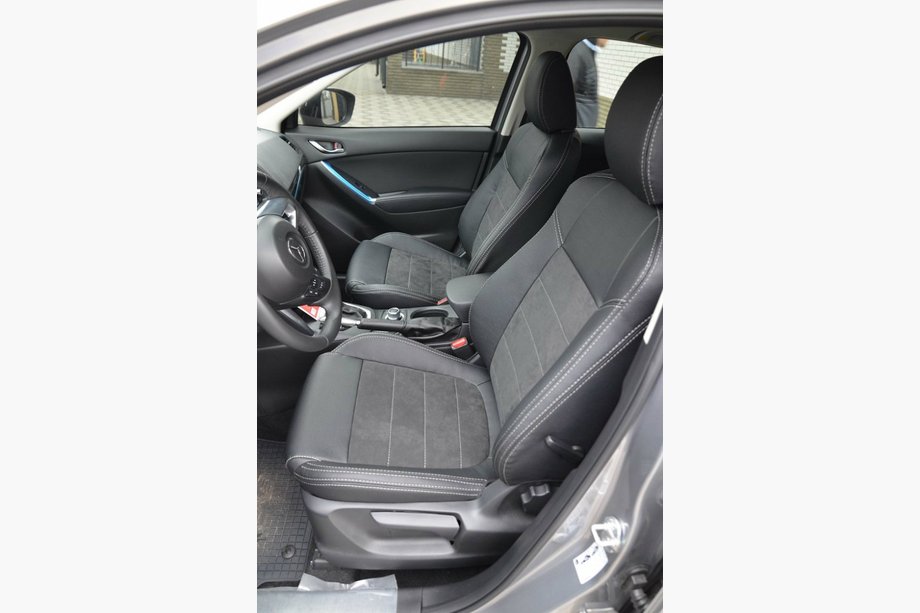 Mazda CX-5 2012-2017 Car Seat Covers SoyuzAuto Leather Style Image