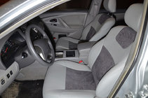 Toyota Camry 2006-2011 Car Seat Covers (Leatherette ↗ Alcantara Substitute, Elite) photo 6