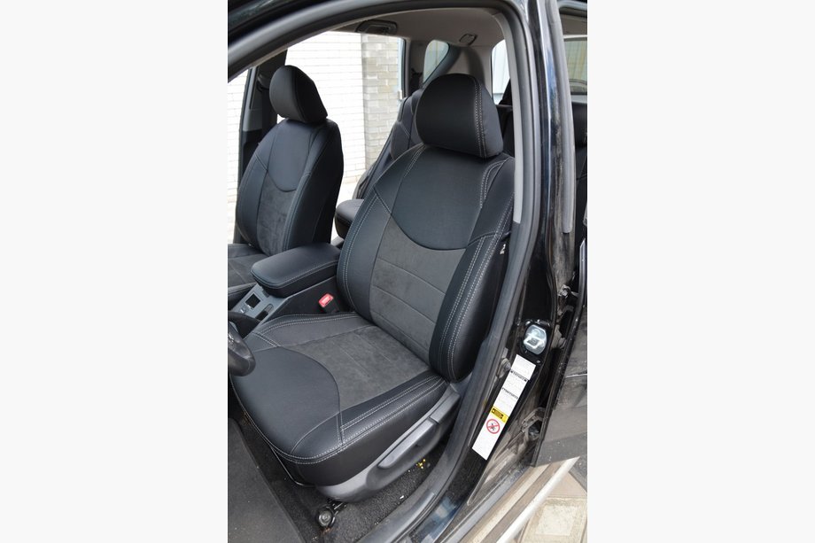 Toyota Rav 4 2006-2013 Car Seat Covers SoyuzAuto Leather-Style Image