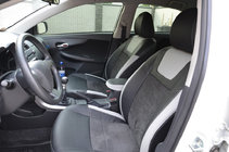 Toyota Corolla 2007-2013 Original Seat Covers SoyuzAuto Leather Style photo 1