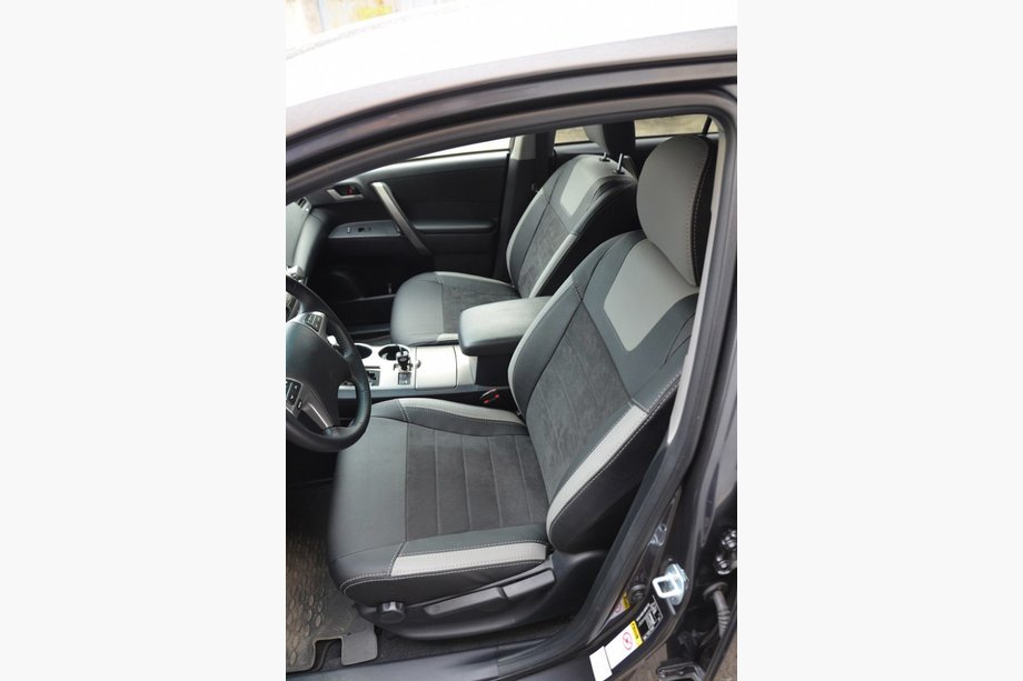 Toyota Highlander 2008-2013 Car Seat Covers SoyuzAuto Leather-Style Image