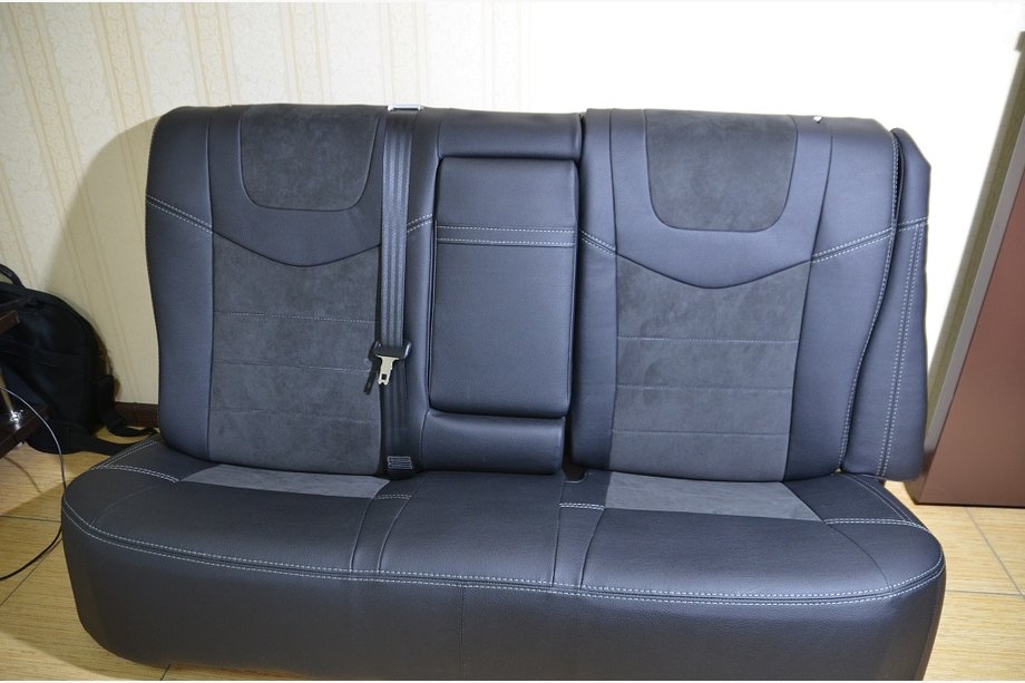Toyota Prius 2009-2015 Car Seat Covers SoyuzAuto Leather-Style Image