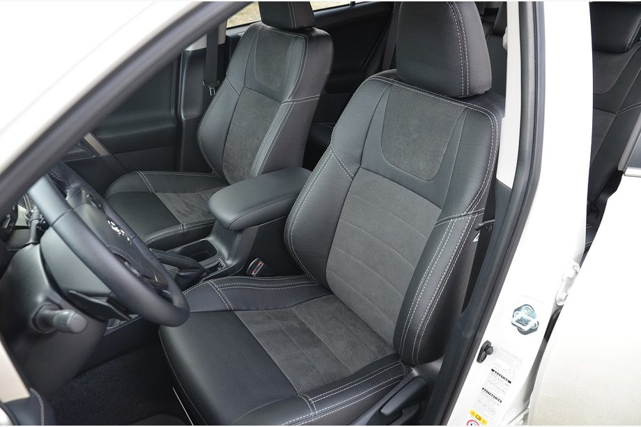 Toyota Rav 4 2013-2018 Car Seat Covers SoyuzAuto Leather-Style Image
