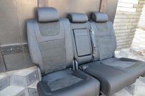 Volkswagen Touareg 2010-2018 Car Seat Covers (Alcantara and Leather Replacements, Elite) photo 5