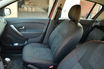 Renault Sandero 2013-2022 Car Seat Covers SoyuzAuto Leather Style photo 2