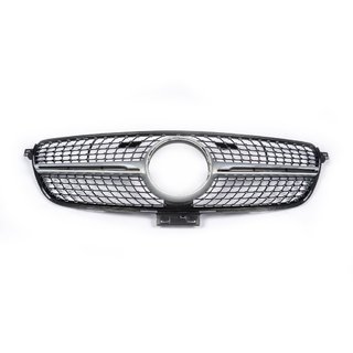 Tuning Front Grille (Diamond Silver) Mercedes GLE coupe C292 2015-2019 photo 2
