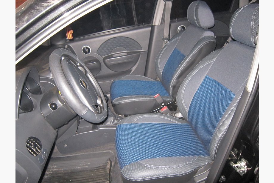 Chevrolet Aveo T200 2002-2008 New Arrival! Original SoyuzAuto Premium Car Seat Covers Image