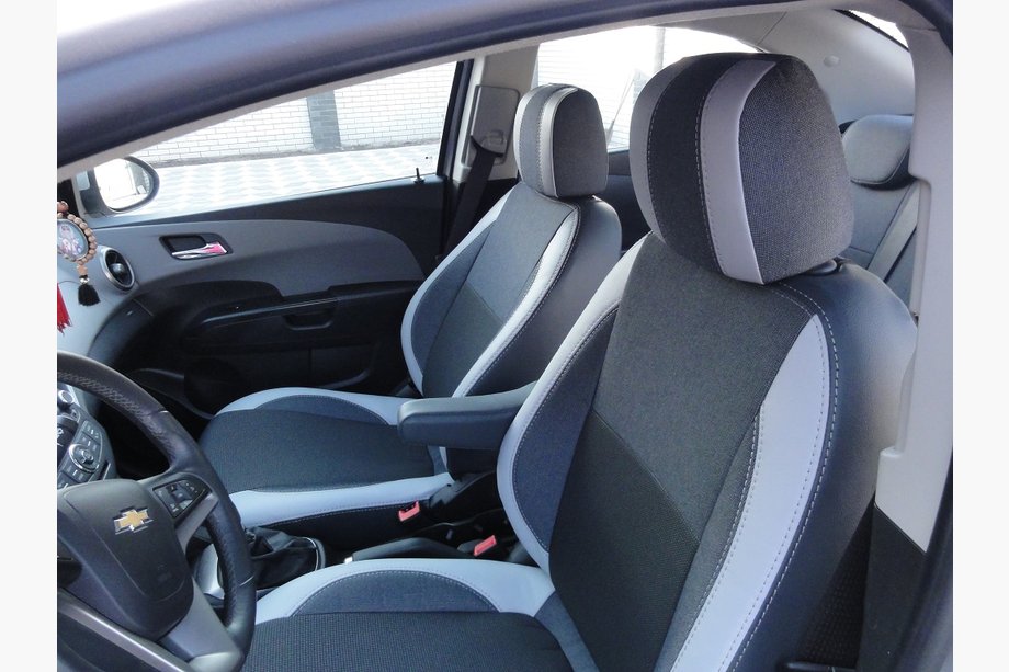 Chevrolet Aveo T300 2011-2020 New! Car Seat Covers SoyuzAuto Premium Image