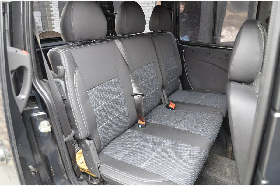 Fiat Doblo I 2005-2010 NEW ARRIVAL!!! Original SoyuzAuto Premium Seat Covers (Full Set) Photo 5