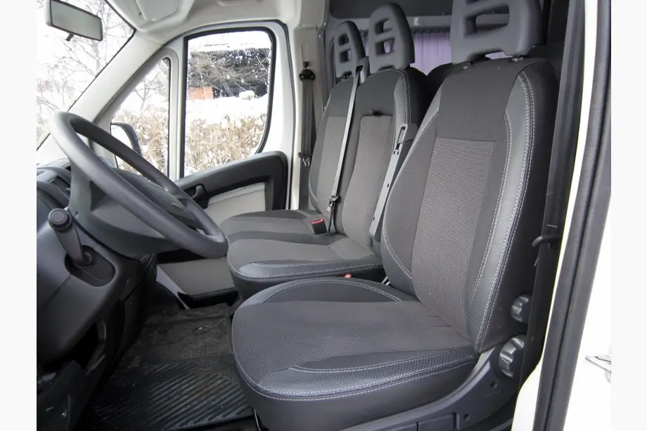Nissan NV300/Primastar 2016- Car Seat Covers (Fabric + Eco Leather, Premium) Image