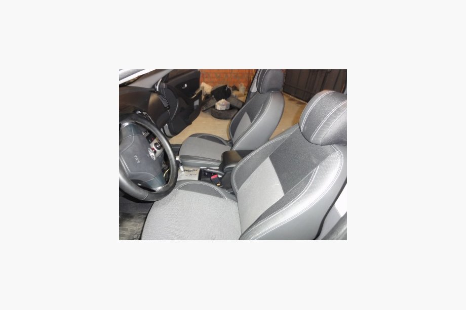 Hyundai Elantra (HD) 2006-2011 Eco-leather Car Seat Covers Brothers Premium Image