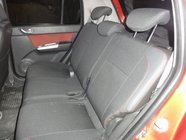 Hyundai Getz 2002- Car Seat Covers (Leatherette+Fabric) photo 3