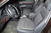 Hyundai Santa Fe 2 2006-2012 Car Seat Covers (Leatherette↗Fabric, Premium) photo 4