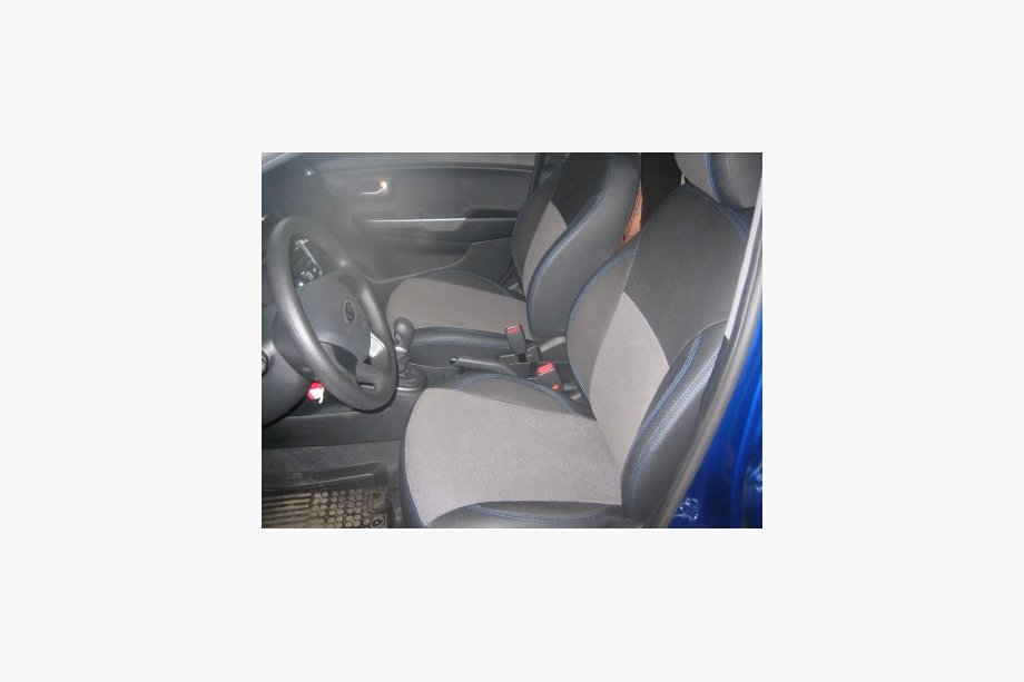 Kia Rio 2012-2017 New! Custom Eco-Leather Car Seat Covers Brothers Premium Image