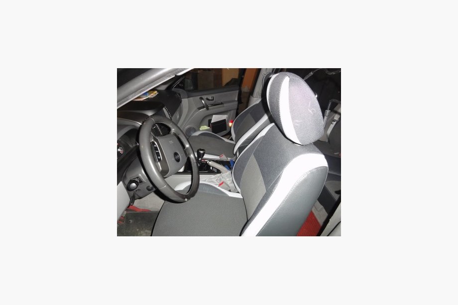 Kia Sorento I BL 2002-2009 New! Custom Eco-Leather Car Seat Covers Brothers Premium Image