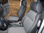 Volkswagen Caddy 2010-2015 Car Seat Covers (Leatherette↗Fabric, Premium) Front seats (1+1) photo 7