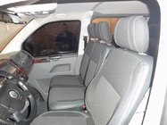 Volkswagen T5 Caravelle 2004-2010 Car Seat Covers (Eco Leather and Fabric, Premium) photo 2