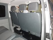 Volkswagen T5 Caravelle 2004-2010 Car Seat Covers (Eco Leather and Fabric, Premium) photo 4