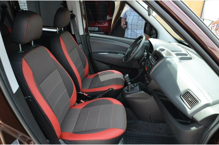 Fiat Doblo II 2010-2022 Car Seat Covers Premium (combined, full interior) Image