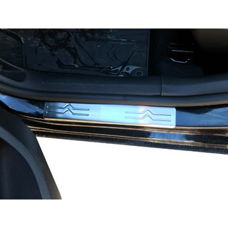 Door Sill Protectors OmsaLine (4 pcs, Stainless Steel) Citroen C-4 2010-2018 photo 1
