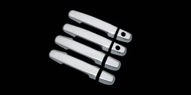 Chery Tiggo 1 2005-2016 (Libao) Door Handle Covers (ABS, Chrome) photo 1