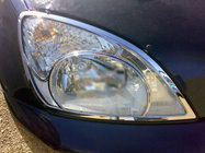 Chery Tiggo 1 2005-2016 Headlight Covers (ABS, Chrome) photo 1