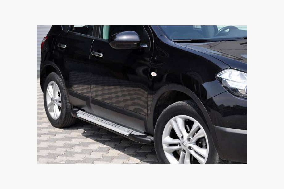 Chery Tiggo 1 2005-2016 Side Steps X5-Type (2 pcs, Aluminum Profile) Image