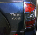 Chery Tiggo 1 2005-2016 Tail Light Covers (ABS, Chrome) photo 1