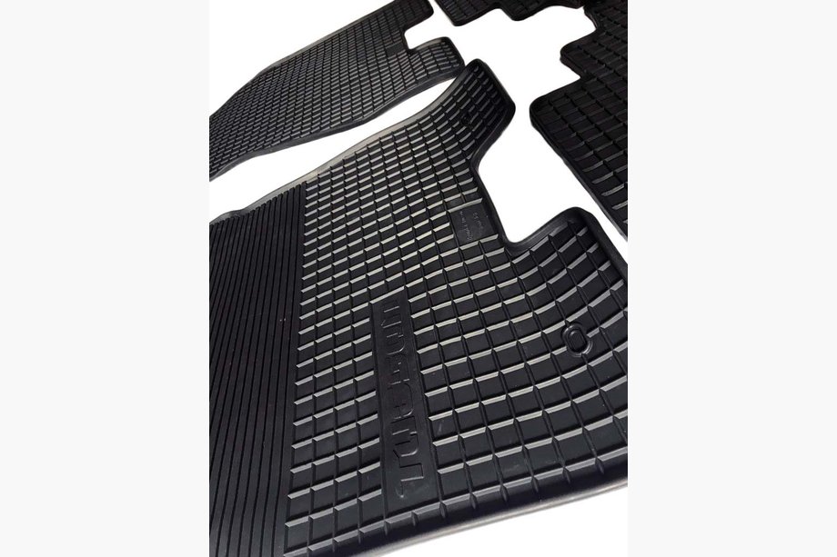 Hyundai Tucson JM 2004- Rubber Floor Mats (4 pcs, Doma) Image