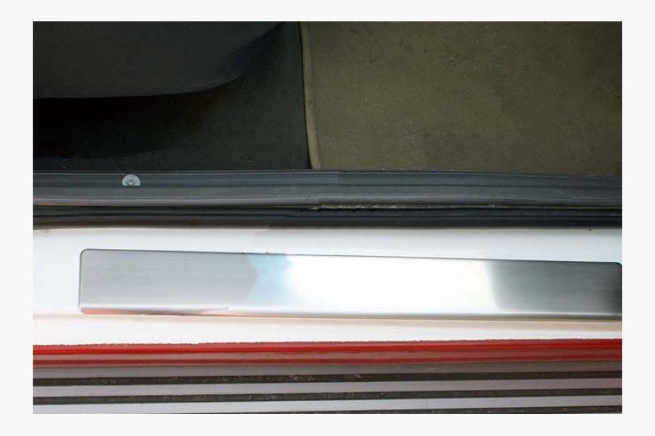 Chery Taxim 2007-2011 Door Sill Protectors OmsaLine (4 pcs, Stainless Steel) Image