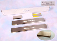 Chevrolet Aveo T300 2011-2020 Door Sill Covers Nataniko (4 pcs, Stainless Steel) Standard - Lohmann Tape, 0.5 mm photo 1