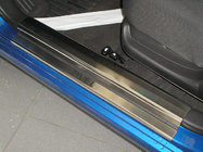 Chevrolet Aveo T250 2005-2011 Nataniko Stainless Steel Door Sill Protectors photo 1