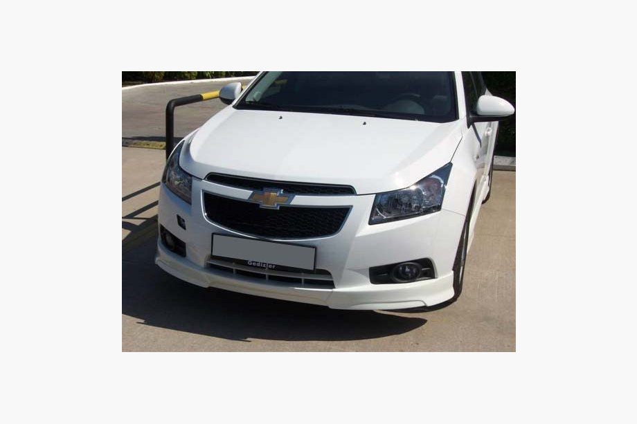 Chevrolet Cruze 2009–2015 Front bumper lip SD (Meliset, primed for painting) Image