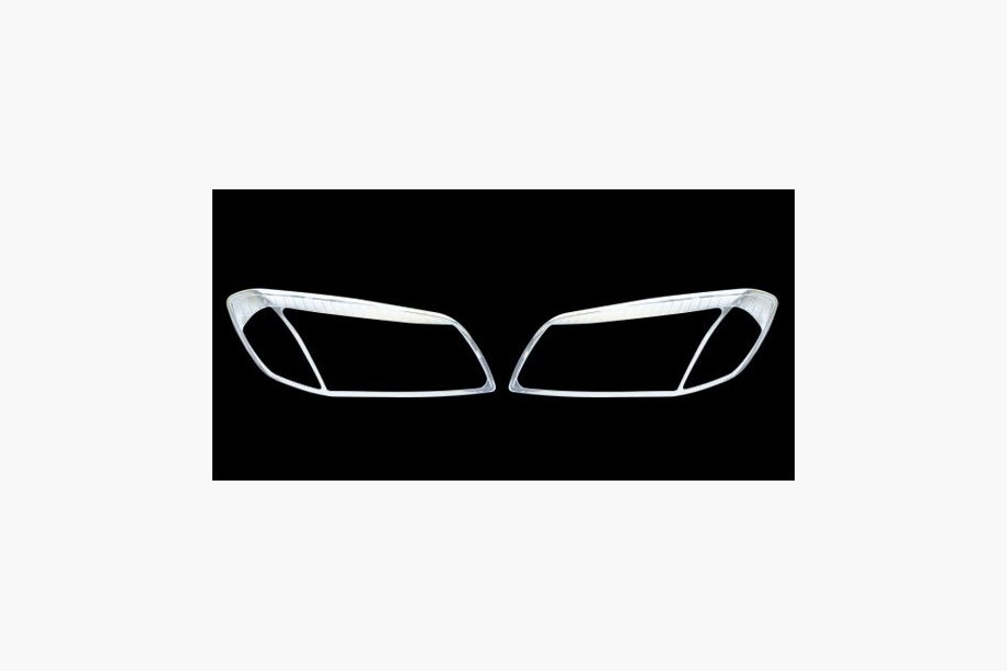 Chevrolet Captiva 2006-2019 Headlight Covers (2 pcs, Plastic) Image