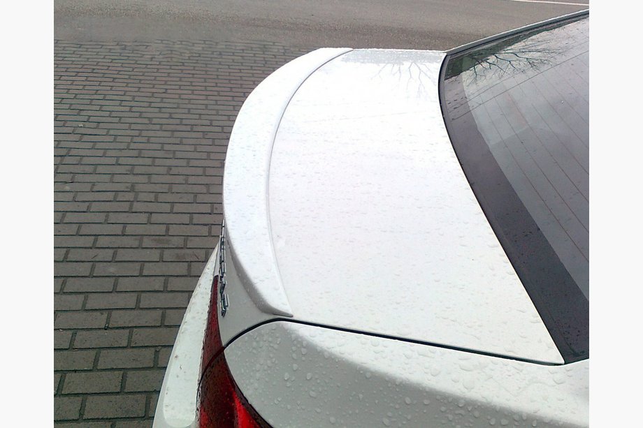 Chevrolet Cruze 2009–2015 Spoiler SD (Meliset, primed for painting) Image
